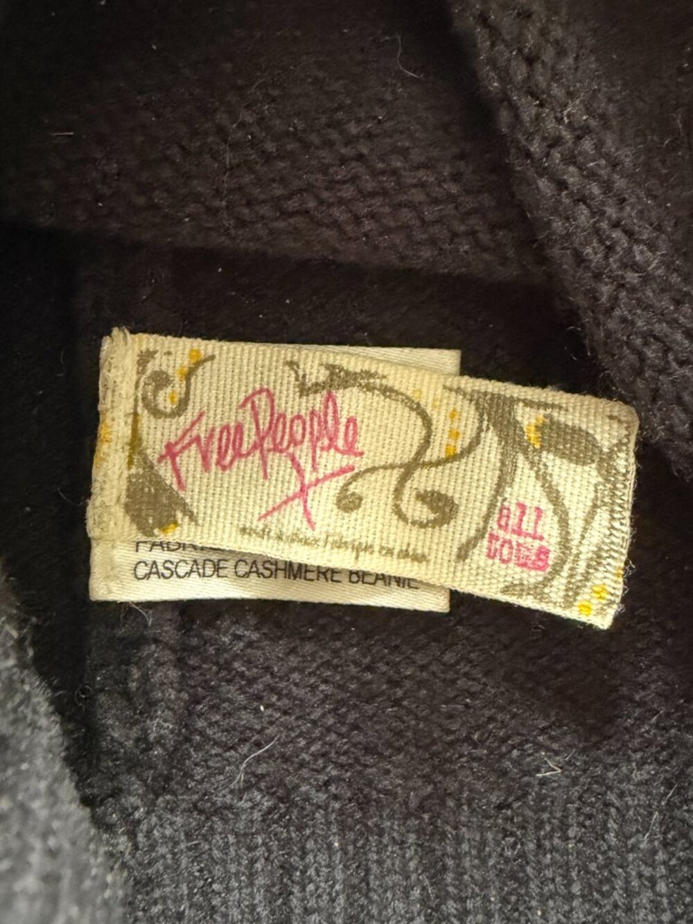 Free People Cascade 100% Cashmere Knit Beanie - Picture 5 of 6